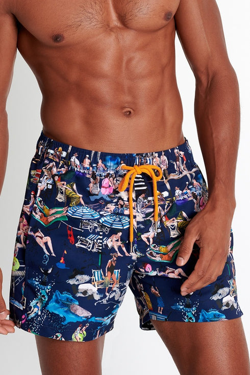 Shan Classique Classic fit, swim trunks